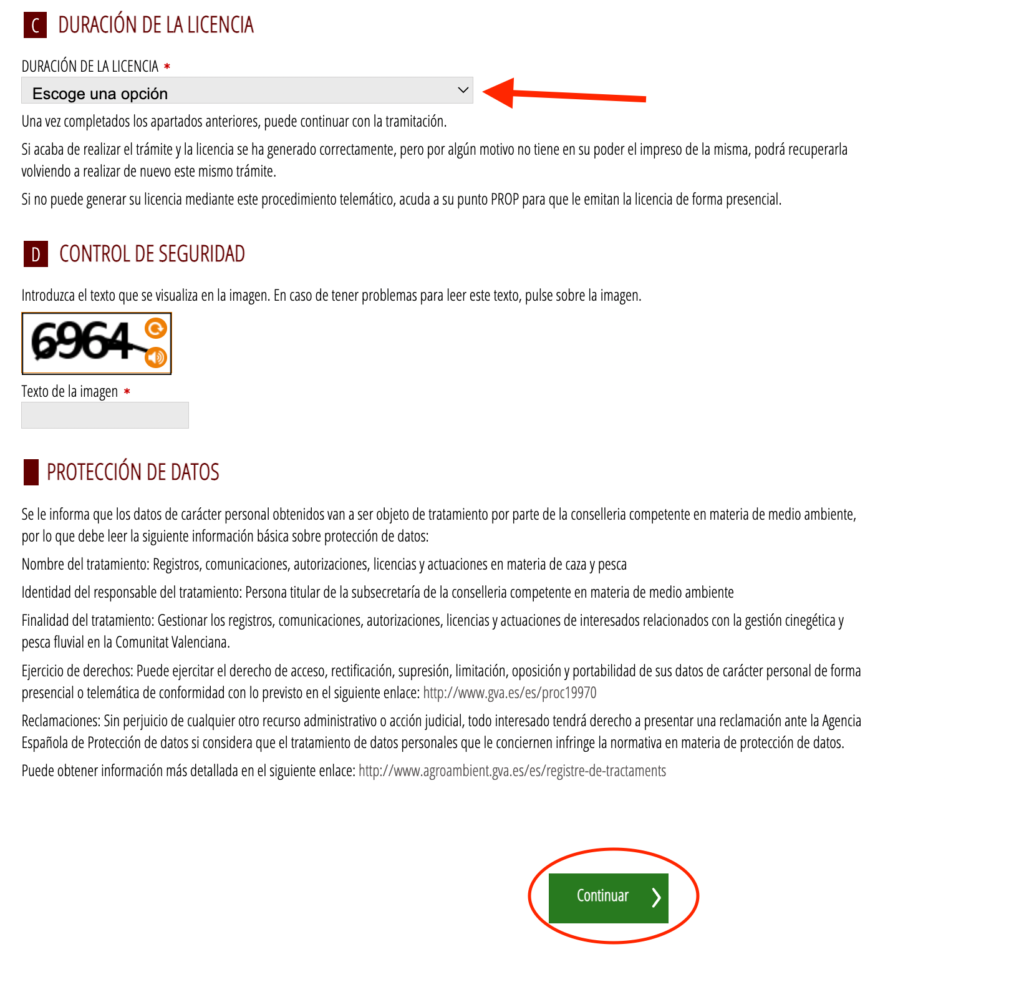 5 Solicitud de Licencia de Caza en Valencia Online