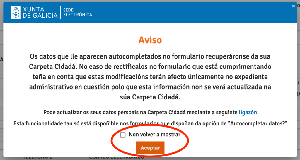 2 Solicitud Online Licencia de Caza en Galicia